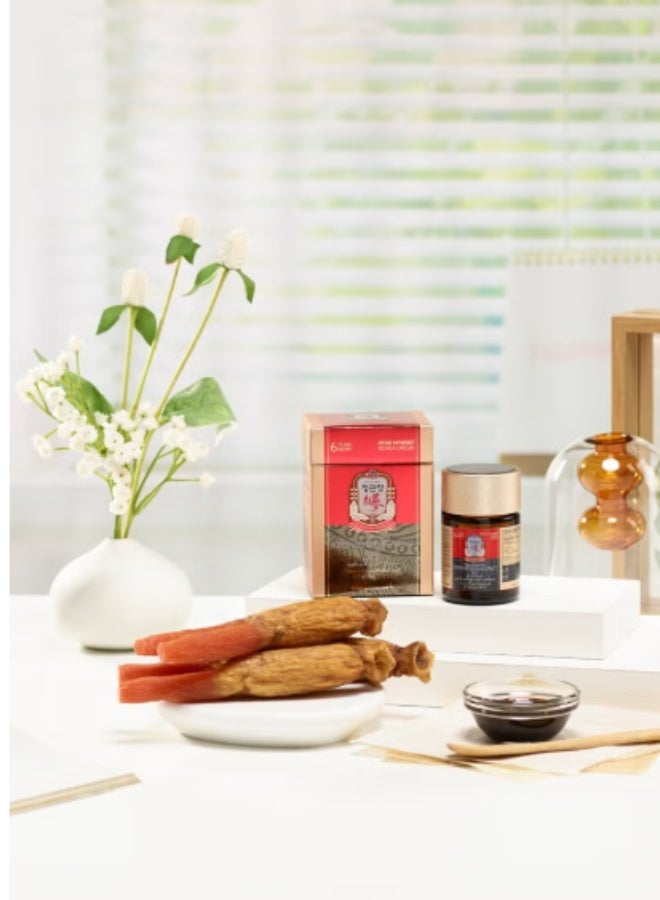 تشونغ كوان جانغ مستخلص الجينسنغ الأحمر الكوري ١٠٠٪ من تشيونغ كوان جانج، ٥٠ غرام - يعزز الطاقة والقدرة على التحمل والمناعة والتركيز بشكل طبيعي - Image 4