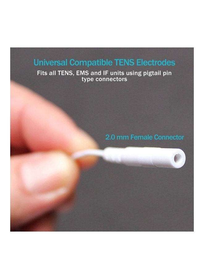 20 قطعة من ألواح إلكترودية للعلاج الطبيعي ذاتية اللصق - Image 5