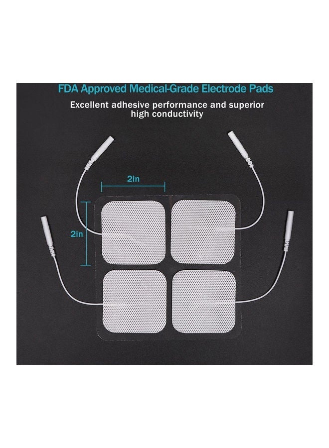 20 قطعة من ألواح إلكترودية للعلاج الطبيعي ذاتية اللصق - Image 4