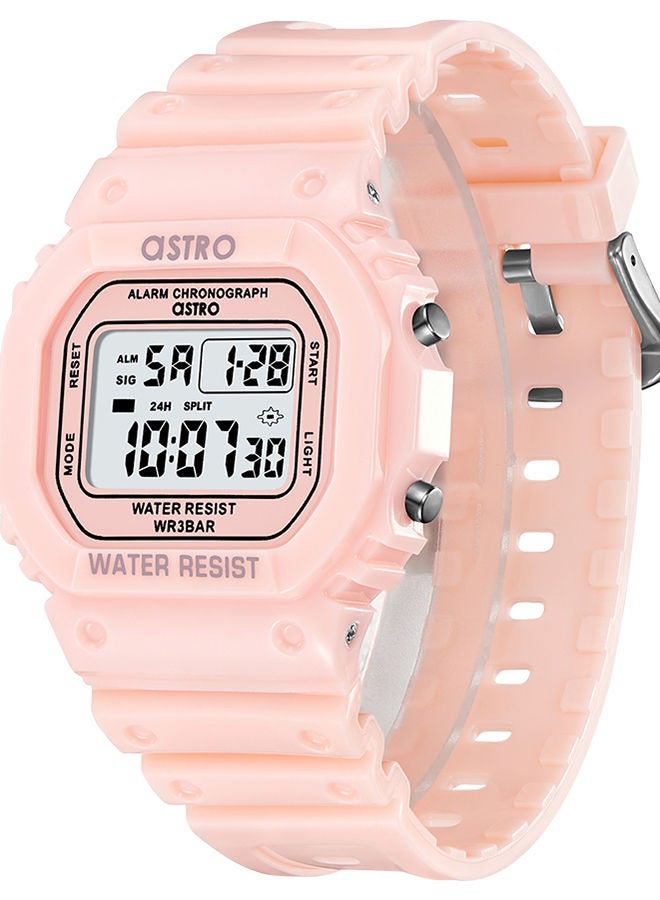 ASTRO Kids Unisex Digital Square Polyurethane Wrist Watch A21807-PPFF - Image 3