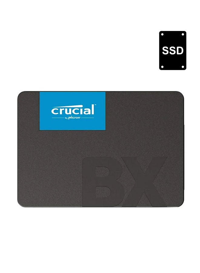 كروشيال BX500 SATA 2.5 بوصة SSD داخلي، سعة 1 تيرابايت، قراءة تسلسلية 540 ميجا بايت/ثانية، كتابة تسلسلية 500 ميجا بايت/ثانية، قدرة تحمل 360 تيرابايت TBW SSD، أسود | CT1000BX500SSD1 - Image 1