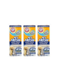 Arm & Hammer Carpet Pet Fresh Odor Eliminator 30 Oz, Pack of 3  - Image 1