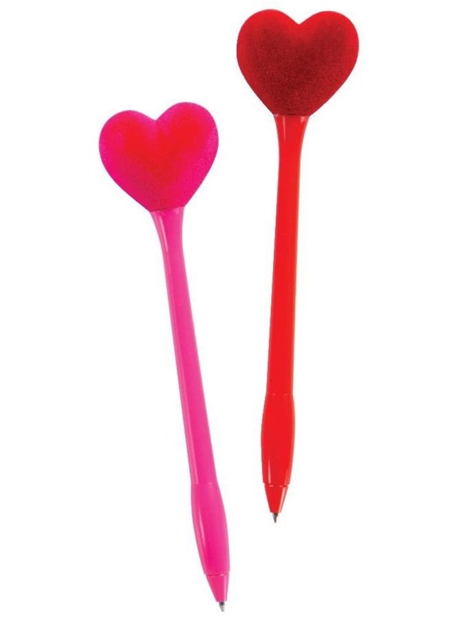 Geddes Raymond Puffy Velvet Heart Pen, 24 Pack (69722) - Image 1