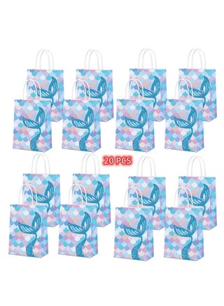 20pcs Mermaid Party Goodie Bags Blue - pzsku/ZF31F46FA7A365D57BAE3Z/45/_/1667726699/dd7a80eb-df22-427e-94cc-8aa6732a59c3