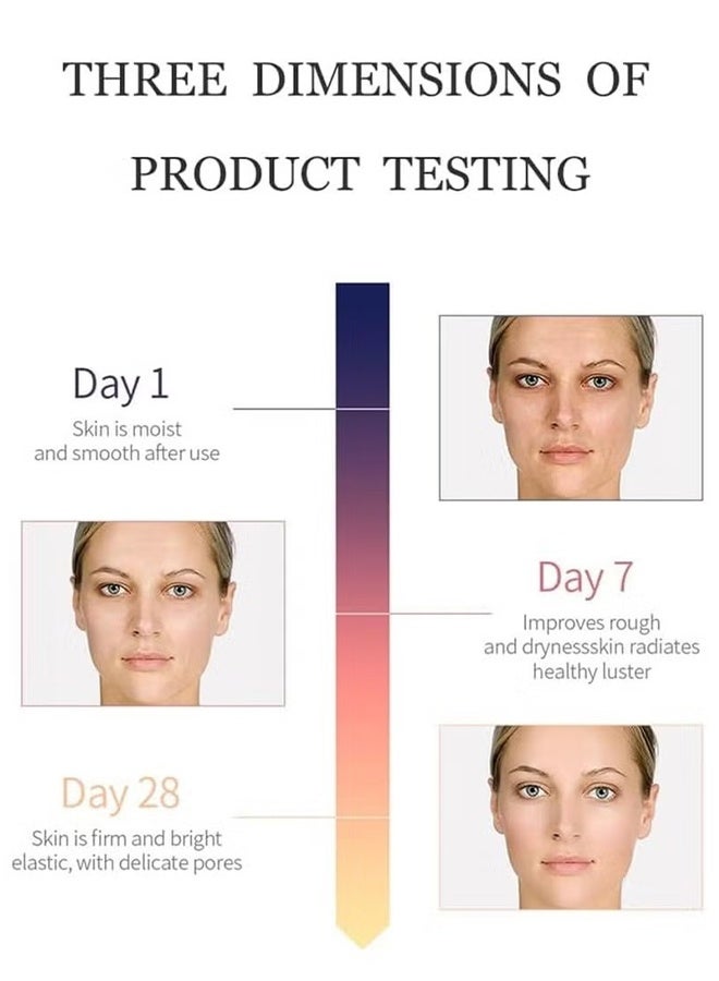 YZKMSKIN Nourishing Anti-Aging Night Serum, Vitamin E Face Serum for Dark Spots, Wrinkle Reduction & Skin Brightening, Face Serum for Women (30PCS) - Image 4
