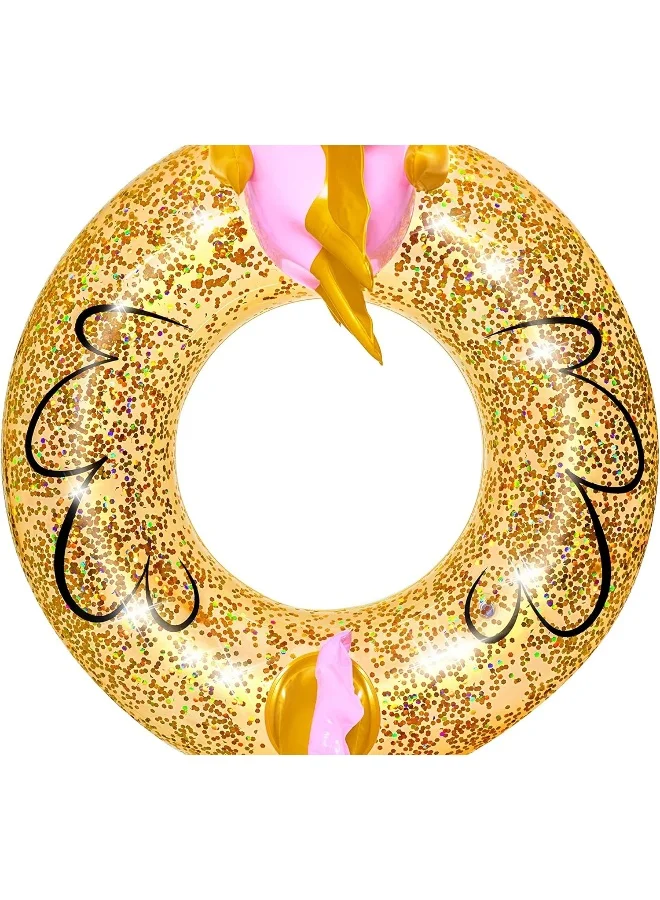 بست واي 45" X 41" Glitter Seahorse Swim Ring 115x104cm