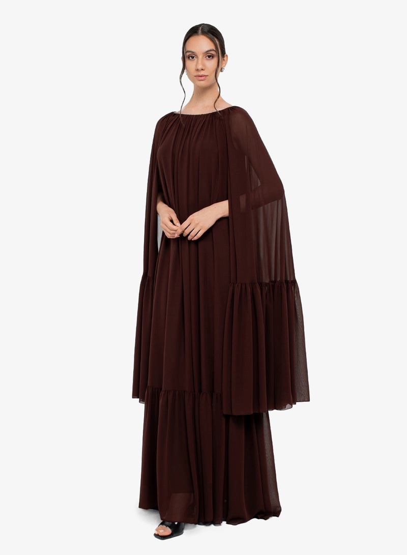 CHASE Boat Neck Tiered Dress - Image 2