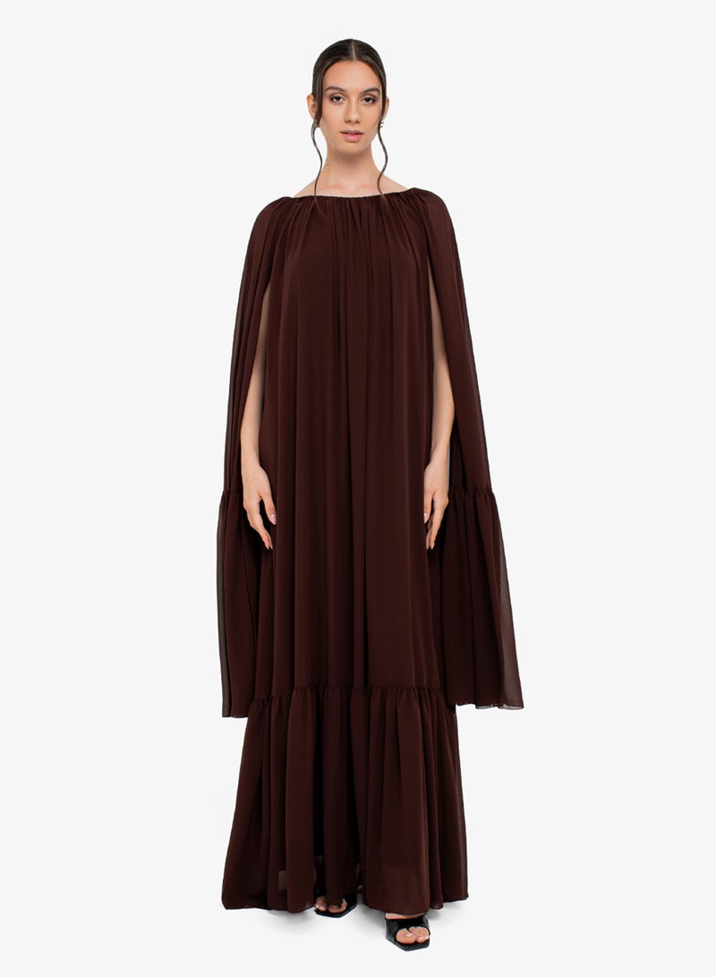 CHASE Boat Neck Tiered Dress - Image 1