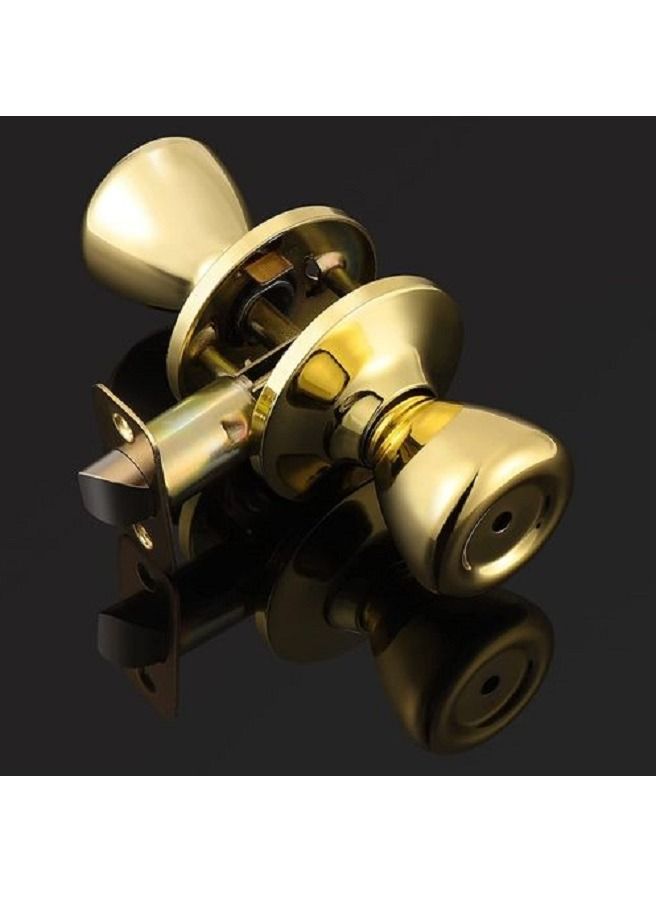 Kwikset Tylo Privacy Door Knob - Gold - Image 2