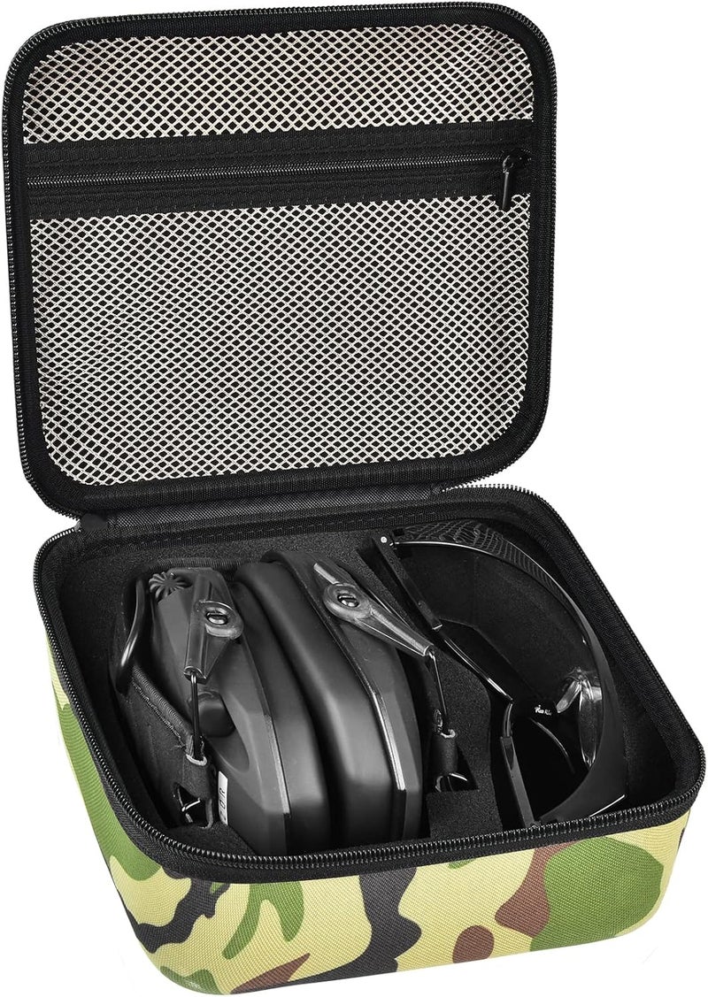 PAIYULE Case for Walker's Razor Slim Electronic Earmuffs/for Howard Leight Shooting Hunting Hearing Ear Protection - Image 1