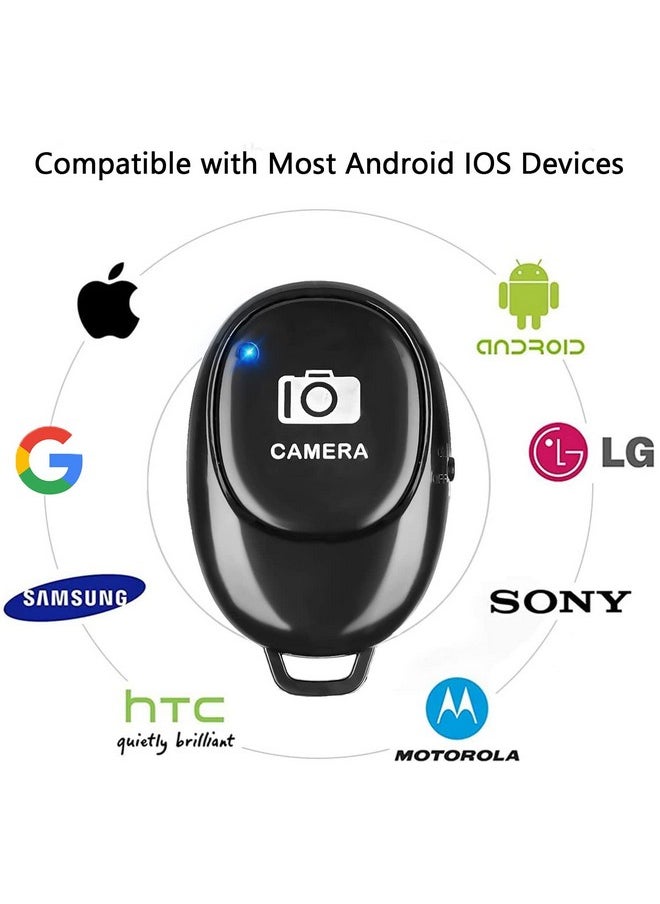 EszkozTA - Phone Camera Remote Control(2 Pack) For Photos & Videos Wireless Camera Remote Shutter Clicker Compatible With Iphone Android Phone Ipad Tablets With Adjustable Wrist Strap - Image 1
