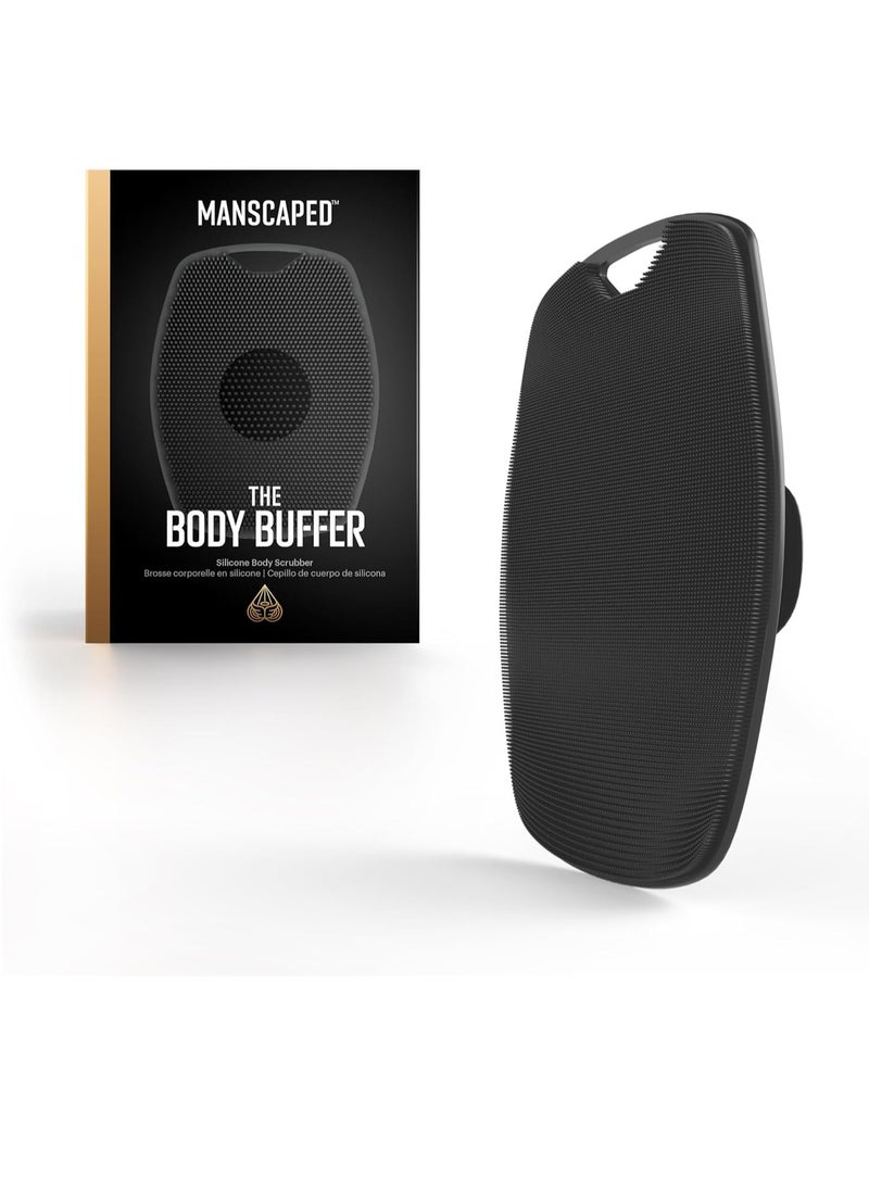 manscaped MANSCAPED The Body Buffer Premium Silicone Scrubber for Nourishing, Cleaning & Exfoliating Your Skin - Lather Boosting Bristles with Ergonomic No-Slip Handle, Long-Lasting & Easy to Clean (1-Pack) - Image 1