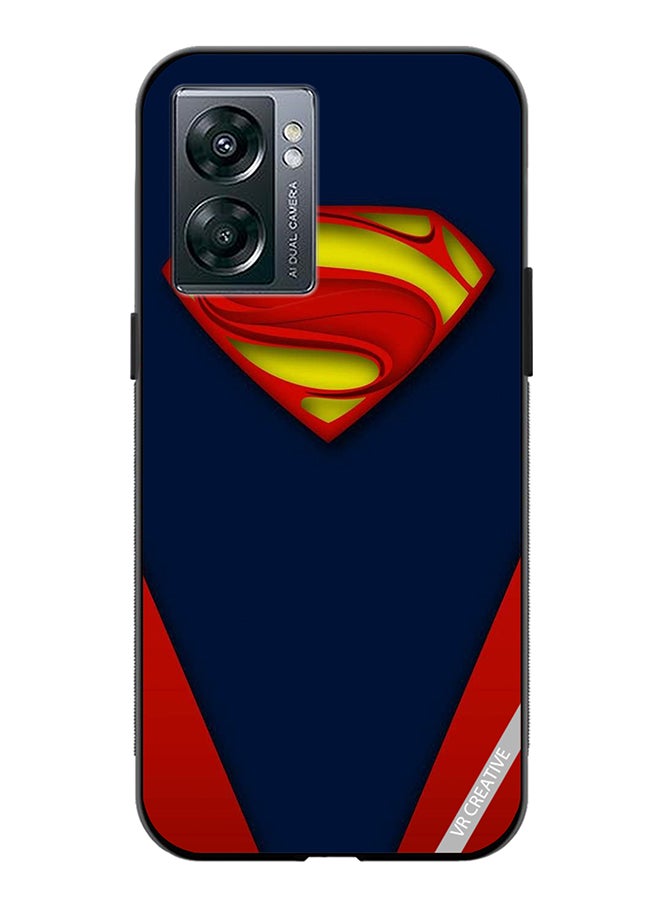 VR CREATIVE Protective Case Cover For Oppo A57 5G Superman Design Multicolour - Image 1