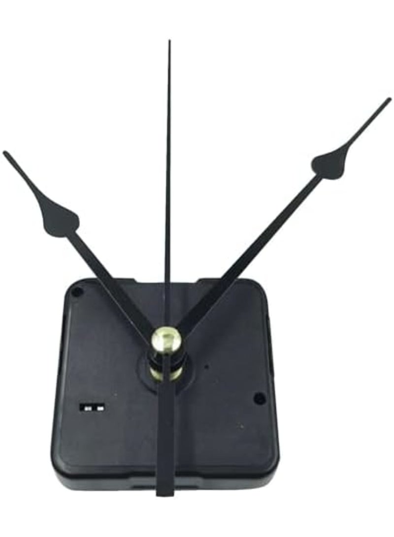 SYOSI طقم حركة استبدال الساعة، آلية ساعة حائط تعمل بالبطارية، تشمل الأيدي والمحرك، قطع إصلاح DIY للساعات الصغيرة والمنبهات، مثالي للمنزل والمكتب ومشاريع الحرف اليدوية - Image 1