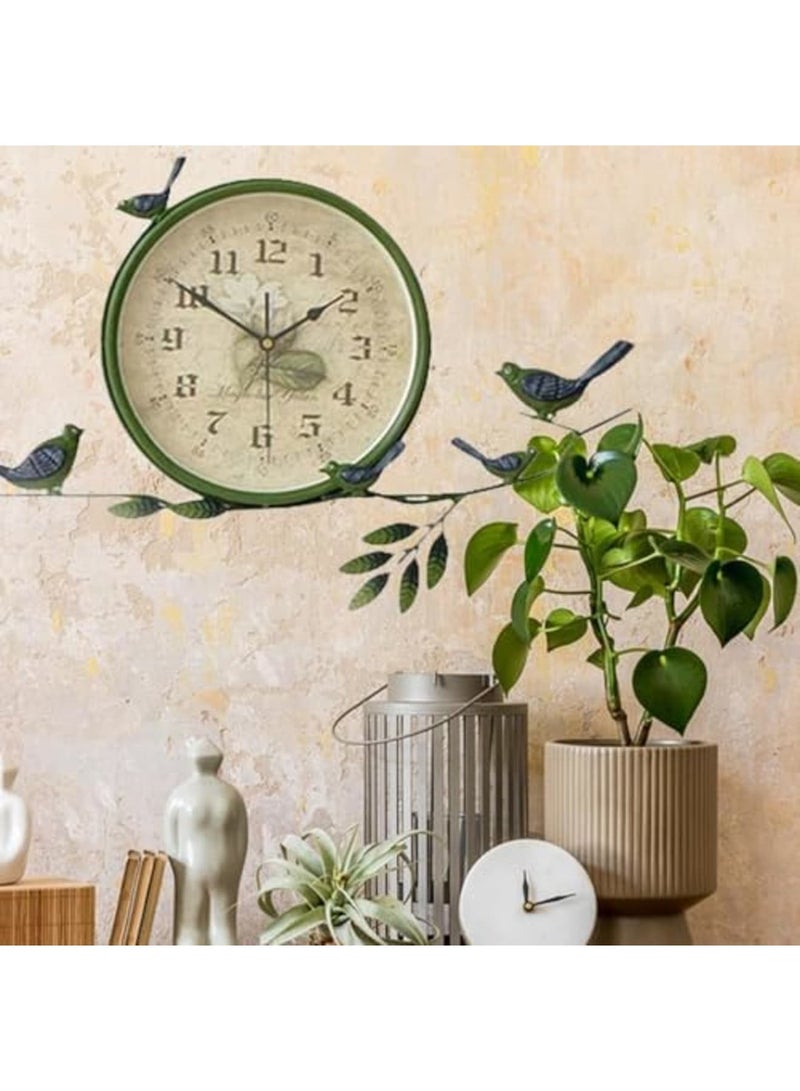 SYOSI طقم حركة استبدال الساعة، آلية ساعة حائط تعمل بالبطارية، تشمل الأيدي والمحرك، قطع إصلاح DIY للساعات الصغيرة والمنبهات، مثالي للمنزل والمكتب ومشاريع الحرف اليدوية - Image 3