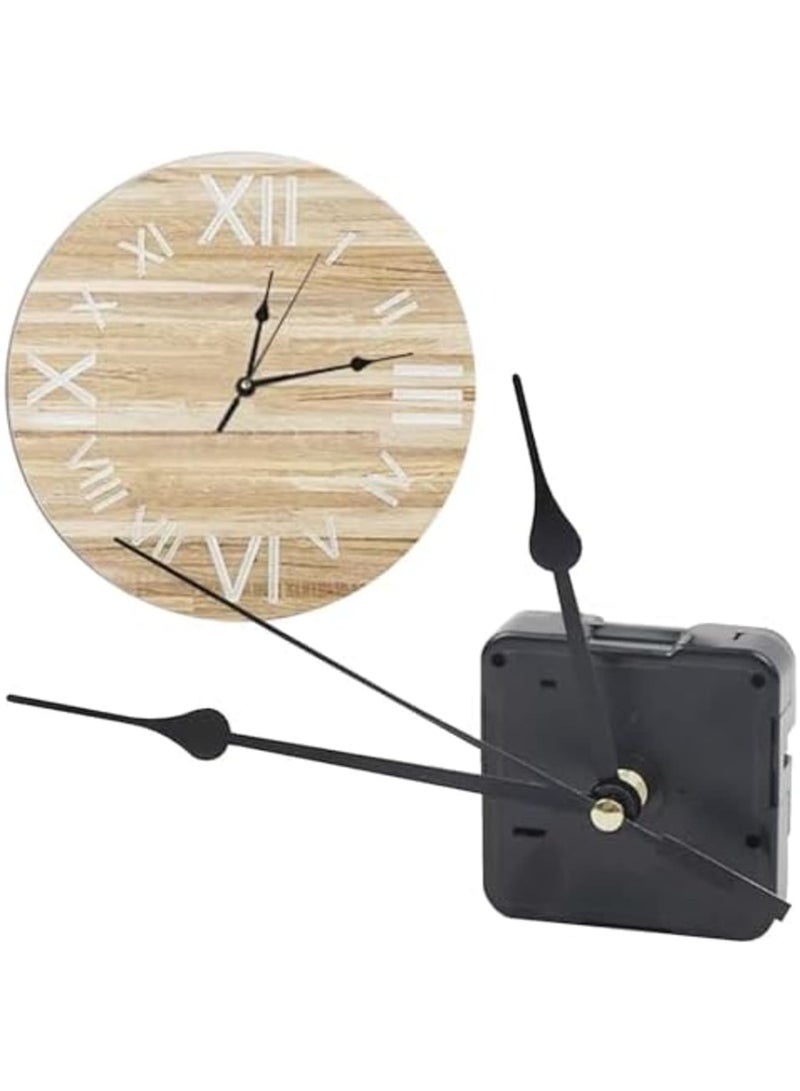 SYOSI طقم حركة استبدال الساعة، آلية ساعة حائط تعمل بالبطارية، تشمل الأيدي والمحرك، قطع إصلاح DIY للساعات الصغيرة والمنبهات، مثالي للمنزل والمكتب ومشاريع الحرف اليدوية - Image 5