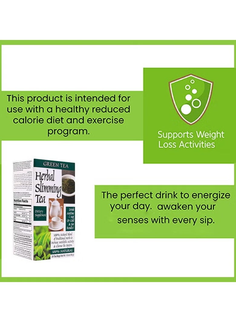 القرن الحادي والعشرون 21st Century Slimming Tea — Green Tea Blend for Weight Management - Image 3
