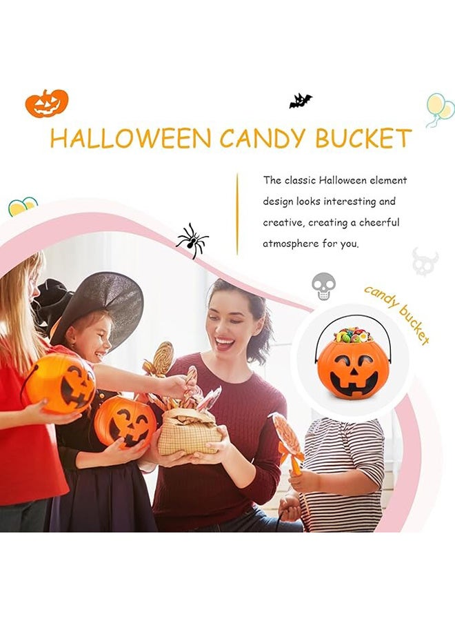 Toyland 1pc 18cm Mini Trick or Treat Bucket – Halloween Candy Bucket - Image 2