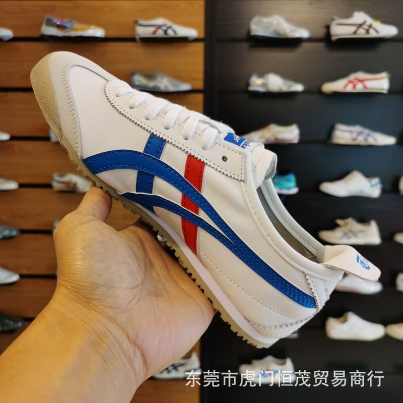 ON Genuine Leather Slip-On Sneakers for Men and Women - Lightweight Casual Board Shoes, Breathable Low-Top Design for All Seasons - Image 1