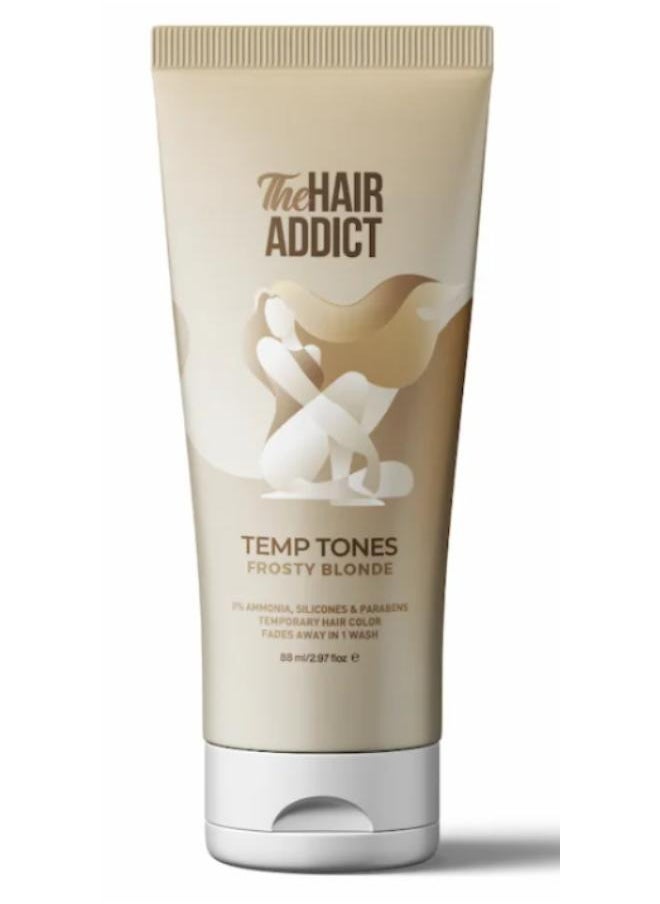 The Hair Addict Temp Tones  Frosty Blonde 88ml  - Image 1