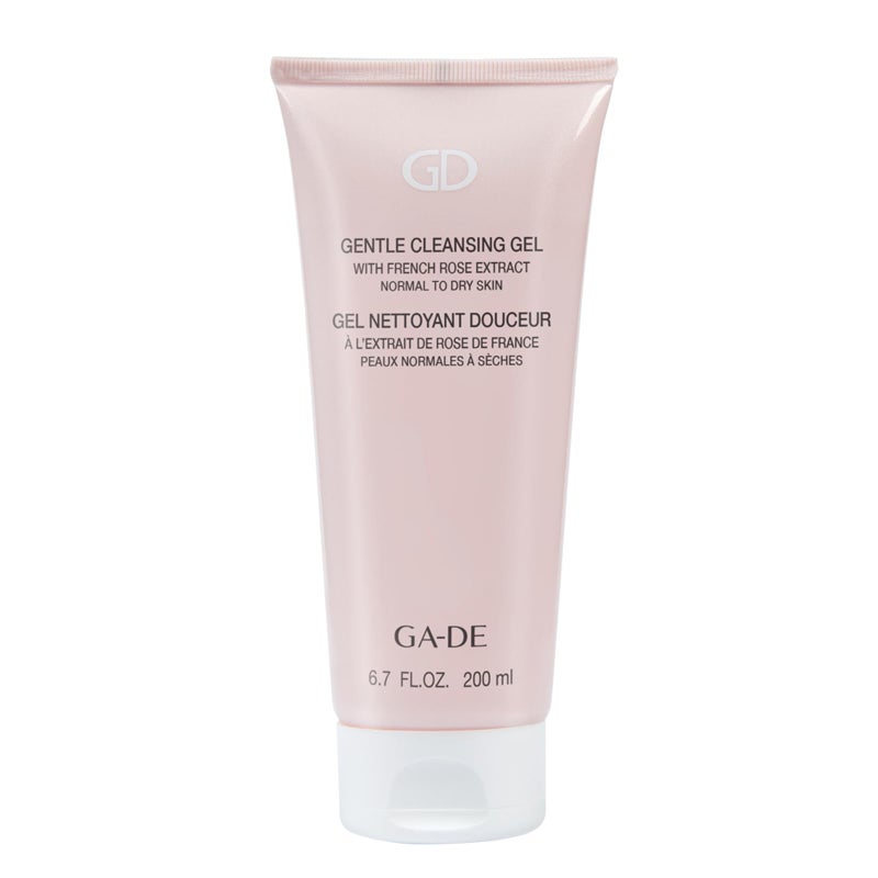 GA-DE Gentle Cleansing Gel - Normal to Dry Skin - Nourishing Fresh Cleansing Gel with French Rose, Purple Orchid, and Vitamin E - 6.7 oz - Image 1