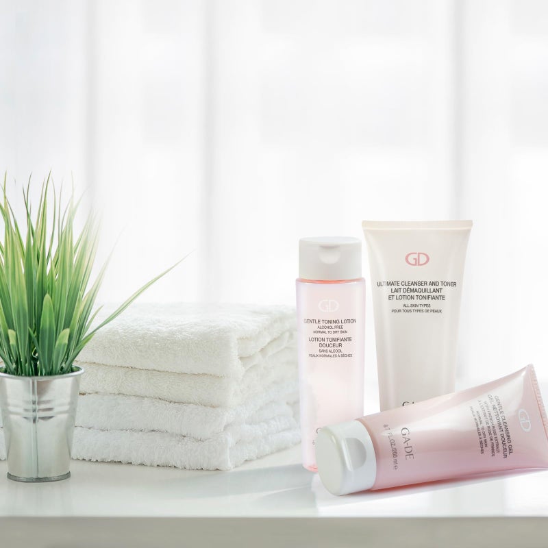 GA-DE Gentle Cleansing Gel - Normal to Dry Skin - Nourishing Fresh Cleansing Gel with French Rose, Purple Orchid, and Vitamin E - 6.7 oz - Image 2