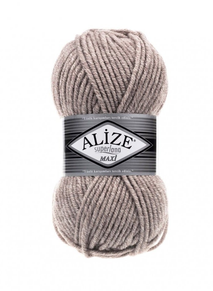 Alize Super Lana Maxi Wool Yarns 3pcs - Image 2