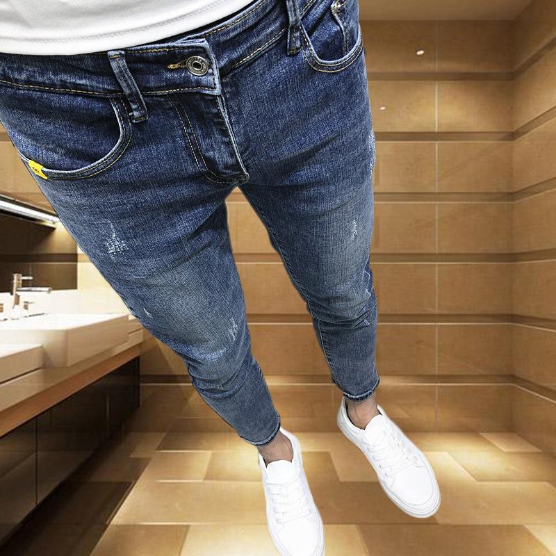 Unisex Classic Denim Jeans Loose Fit Daily Outdoor Wear - Image 4