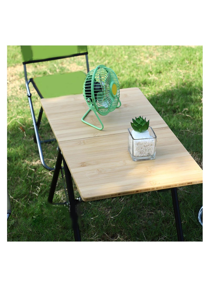 اكسيسن طاولة تخييم متينة قابلة للطي للاستخدام في الهواء الطلق تحمل حتى 30 كجم طاولة تخييم مناسبة للتخييم والنزهات والسفر (الطول 50 سم * العرض 30 سم * الارتفاع 36 سم) - Image 2