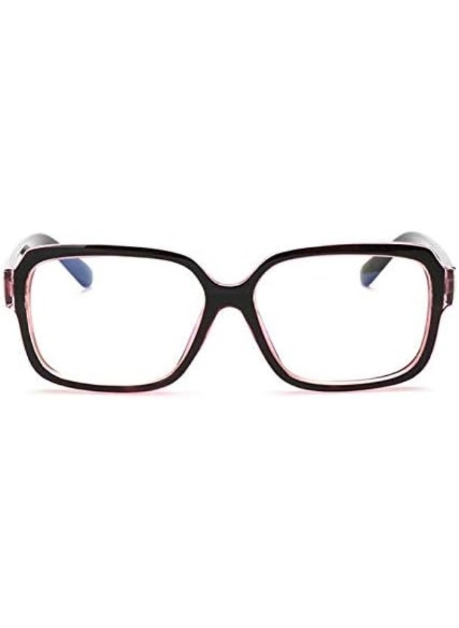 HALAMODO - Unisex Reading Glasses Oversized Blue Light Blocking Glasses Fashion Square Eyewear Anti-Fatigue Computer Monitor Gaming Glasses Reduce Eye Strain Gamer Glasses - Image 1