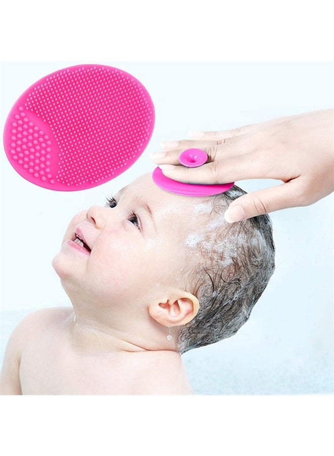 MR LION Baby Hair Brush, Cradle Cap Brush, Baby Hair Comb, Baby Hair Brush and Comb Set for Newborns & Toddlers, Baby Brush Soft Bristles, Ideal for Cradle Cap, Perfect Baby Registry Gift (Rose Red) - Image 4