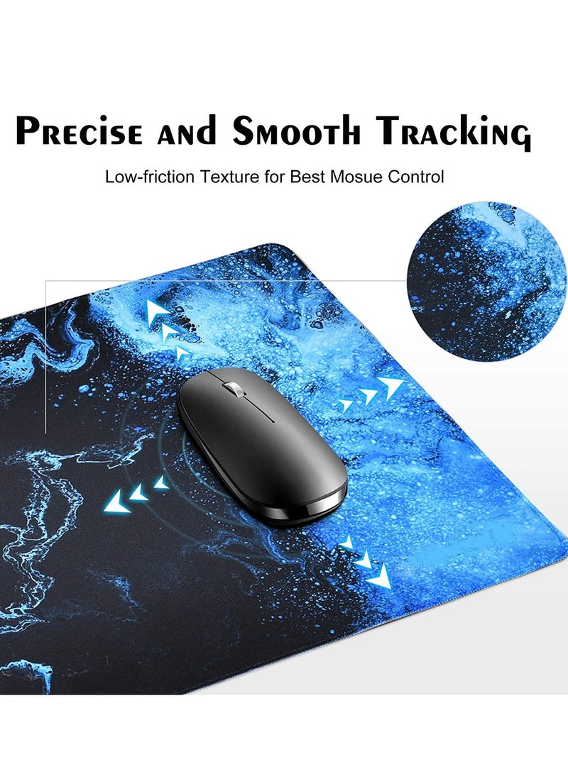 Mixed Color Gaming Mouse Pad ,Large Extended Keyboard and Mouse Mat for PC ,Non Slip Desk Mat 700× 300 - Image 5