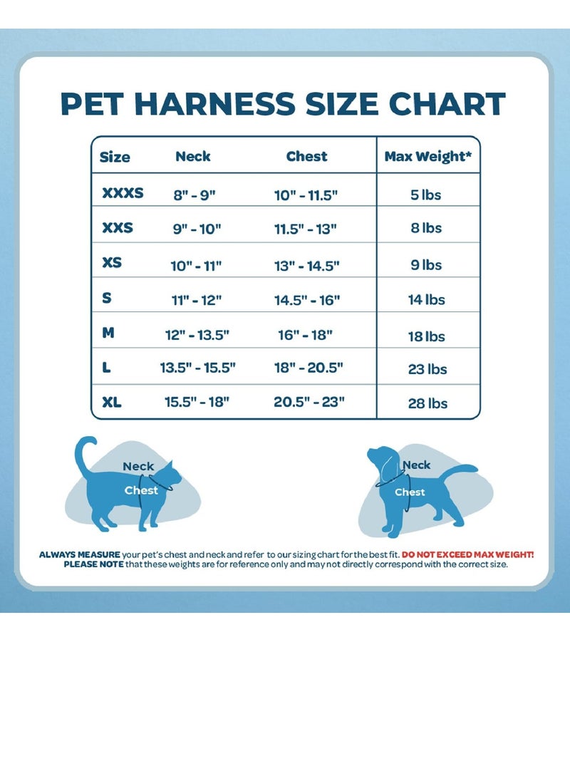 VOYAGER - Voyager step in air dog harness all weather mesh step in vest harness for small and medium dogs and cats by best pet supplies harness pink small - Image 1