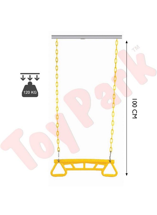 Toy Park Gym Ring Bar;Gym Trapeze Ring For Kids;Adults Trapeze Bar - Image 4