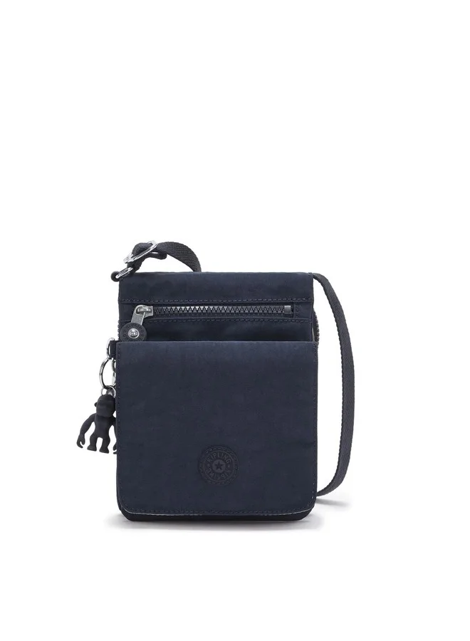 kipling Small Crossbody Female Blue Bleu 2 New Eldorado