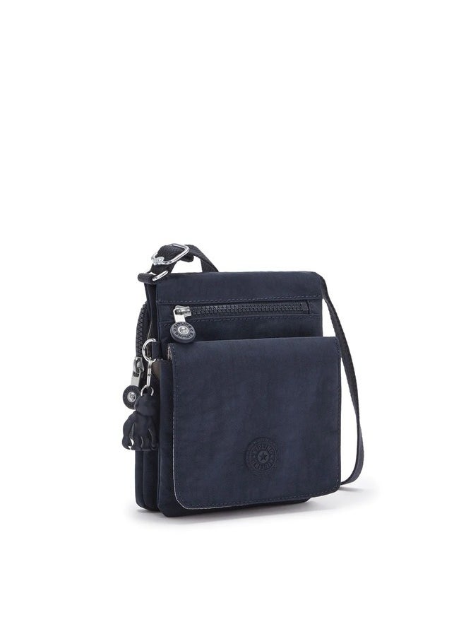 kipling Small Crossbody Female Blue Bleu 2 New Eldorado  - Image 4