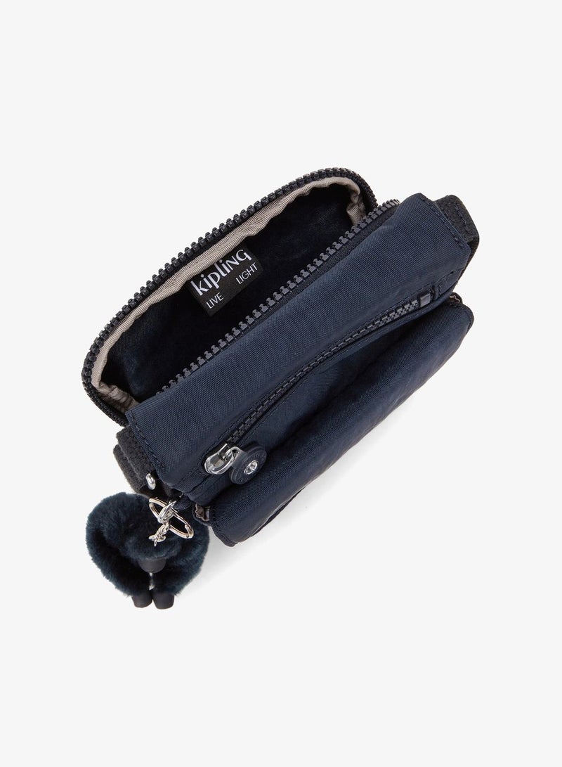 kipling New Eldorado Small Female Crossbody - Blue Bleu 2 - Image 3