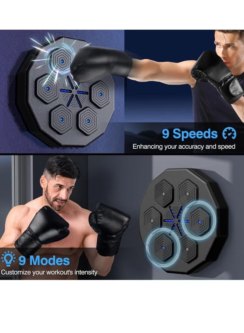 GENNEXT Music Boxing Machine Wall Mounted Home Smart Boxing Equipment Electronic Boxing Bag - Image 4