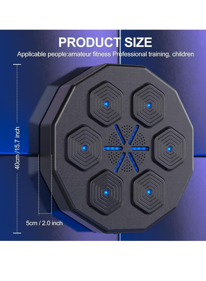 GENNEXT Music Boxing Machine Wall Mounted Home Smart Boxing Equipment Electronic Boxing Bag - Image 5