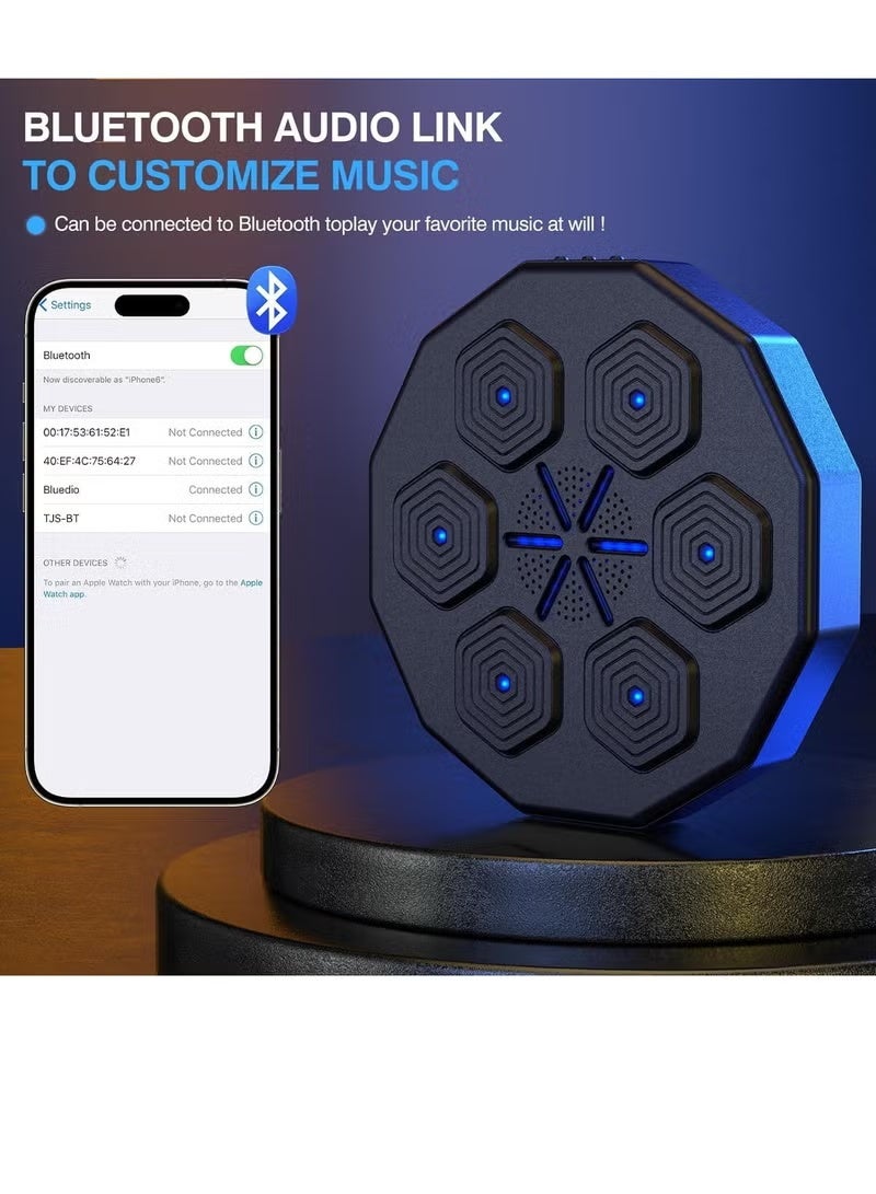 GENNEXT Music Boxing Machine Wall Mounted Home Smart Boxing Equipment Electronic Boxing Bag - Image 3