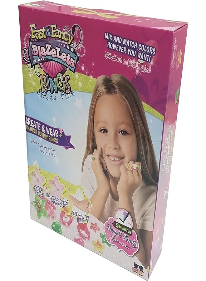 Blazy Girl Suspension Rings Multi Color - MMBLZ108