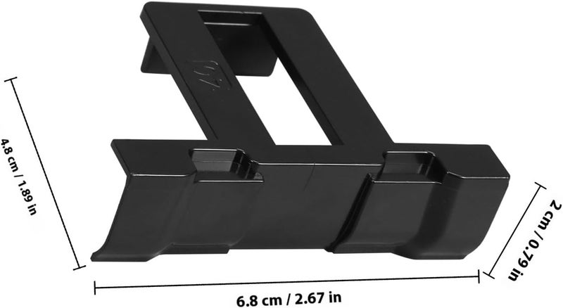 MAGICLULU 10pcs 40mm Solar Panel Water Drainage Clips Photovoltaic Panel Drain Buckles Plastic Stagnant Water Removal Clamps for Outdoor Solar Array Maintenance - Image 2