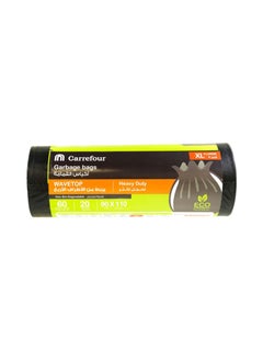 60 Gallon Wavetop Oxo Bio-Degradable Black Extra Large 20 Garbage Bags