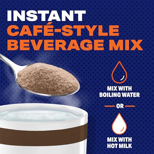 Maxwell House Instant Cafe-Style Beverage Mix, Easy to Prepare, 1 Canister, for Quick Morning Coffee or Afternoon Treat, Suisse Mocha Cafe, Kosher Dairy, 7.2 oz - Image 5
