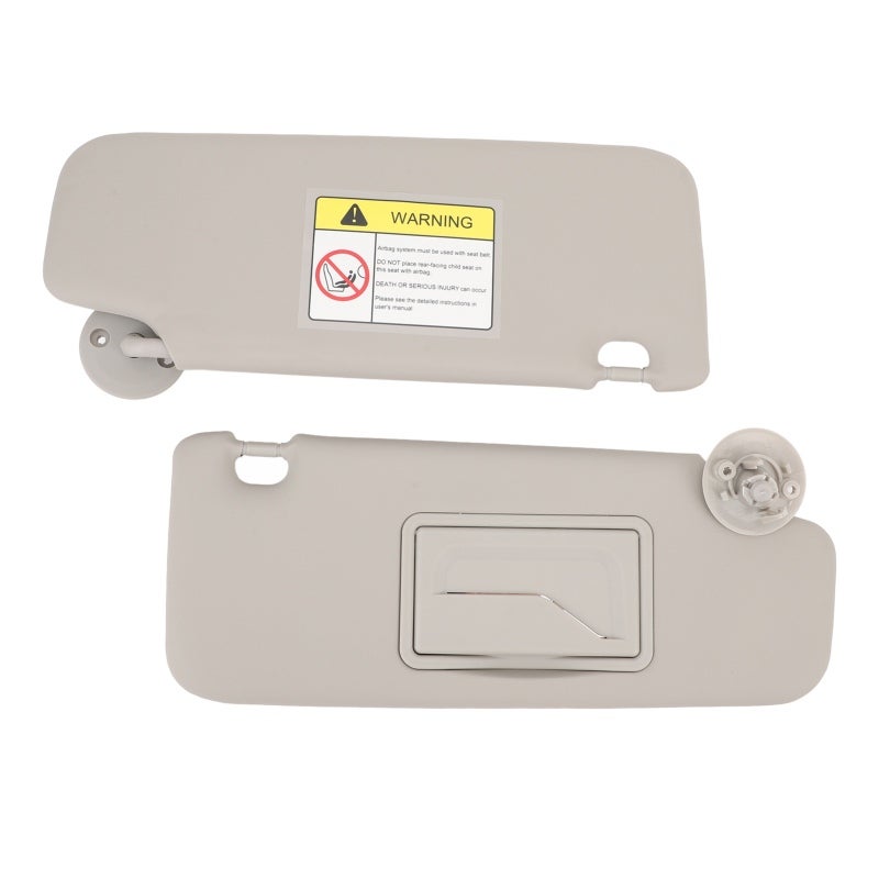 Inside Windshield Sun Visor P95327507 - Sun Visor Shade With Mirror For Sonic Aveo 2011-2016 - Image 4