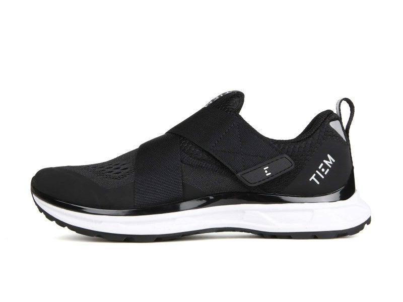 TIEM Slipstream - Black-Black - Indoor Cycling Shoe, SPD Compatible (Women's Size 8) - Image 3
