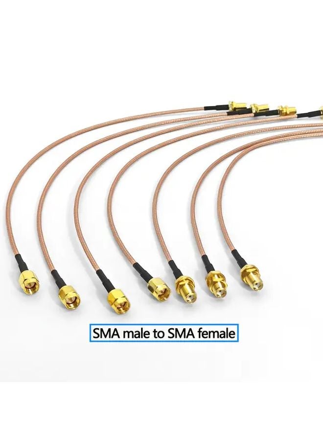 SMA Male To Female RF Coaxial Extension Cable 11.81inch For Antenna Router Drones - Image 4
