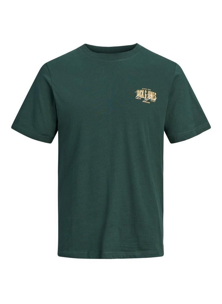 JACK & JONES Casual Regular Fit Crew Neck T-Shirt - Image 5