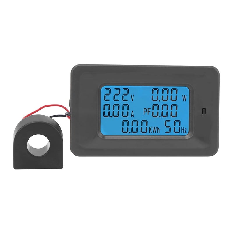 6 in 1 Digital LCD Meter, Voltage t Panel, 110 100A with Mutual Inductor, Back Control for Home Industrial Electl Testing - Image 1