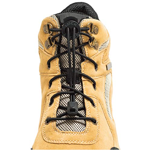 LOCK LACES Unisex Black Boot One Size One Size - Image 1